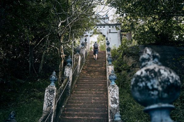 Visit ancient Mulkirigala Temple from Villa Tanderra Tangalle Sri Lanka